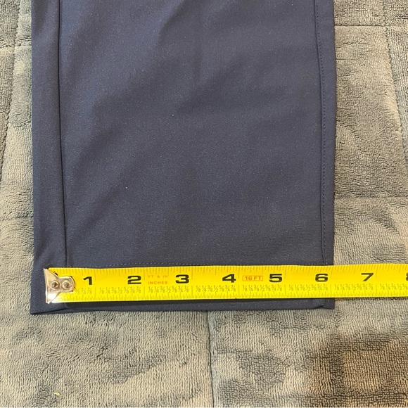 Fabletics Men’s The Don Trouser Classic Fit Pant Navy Blue 34x34 (32” Inseam) - Picture 12 of 12